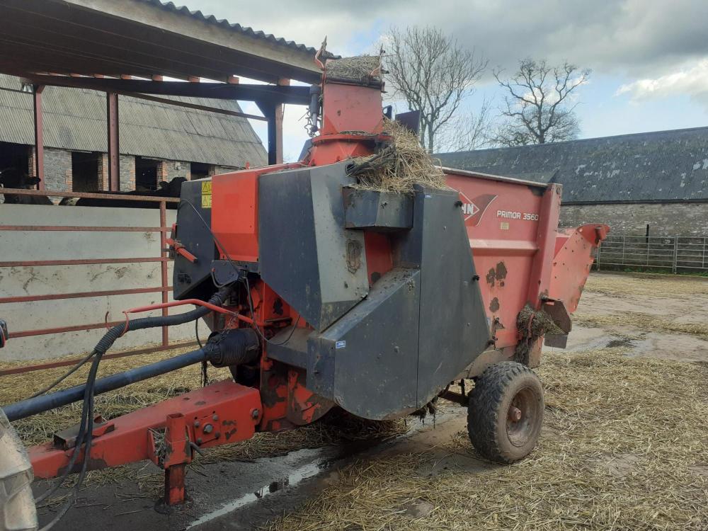 Kuhn Primor 3560 Straw Chopper for Sale P&D Engineering (Bredon) Ltd