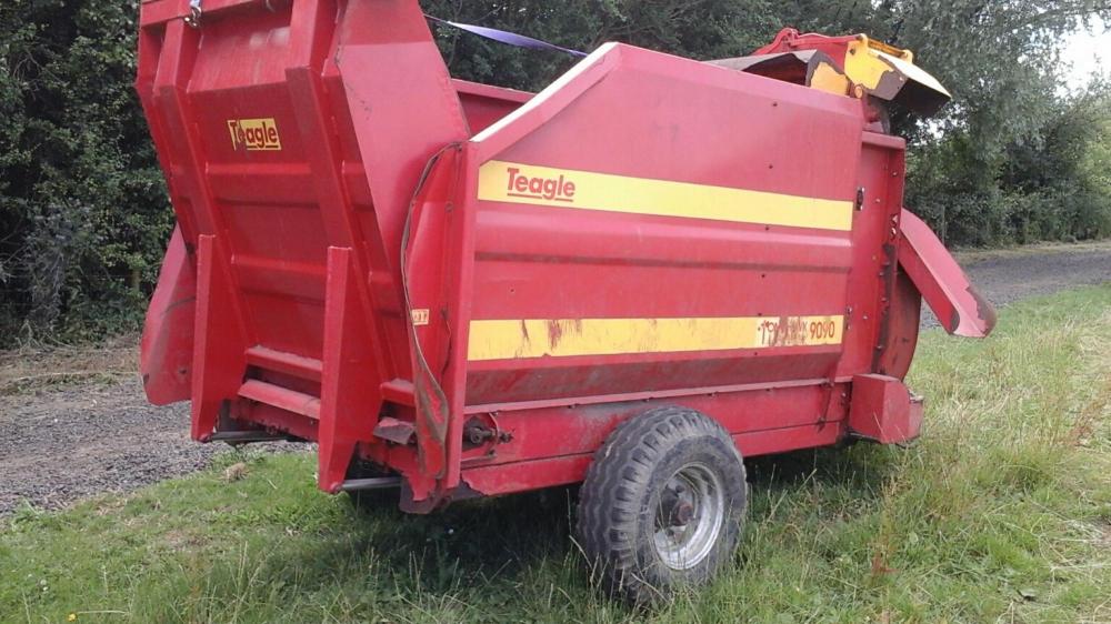 Teagle 9090 Bale Shredder for Sale P&D Engineering (Bredon) Ltd