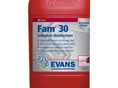 Evans FAM 30 Disinfectant