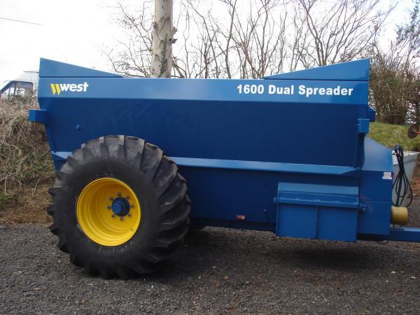 West 1600 Dual Spreader