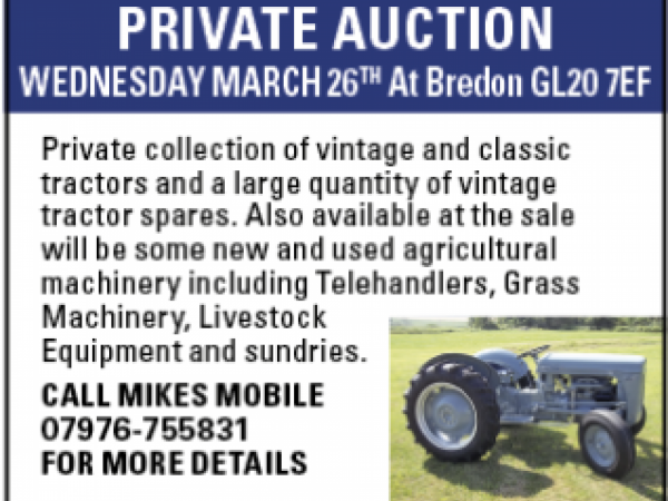 Auction Classic tractors