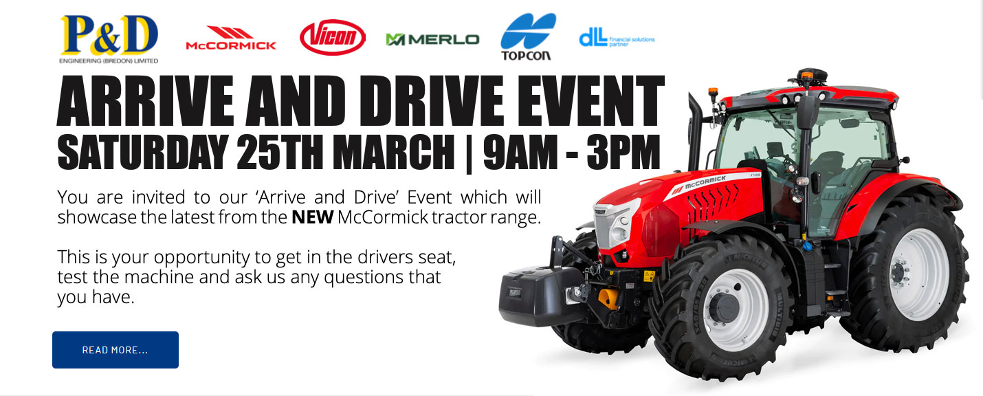 Arrive and Drive Event | Saturday 25th March